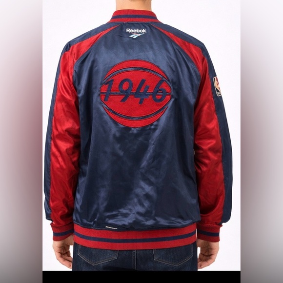 Reebok NBA Hardwood Classics 1946 Jacket Men’s M (A351) - Picture 2 of 14